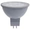 Satco 4.5 Watt MR16 LED - Silver Finish - 3000K - GU5.3 Base - 360 Lumens - 12 Volt - Hologen S11392 - alternate 3